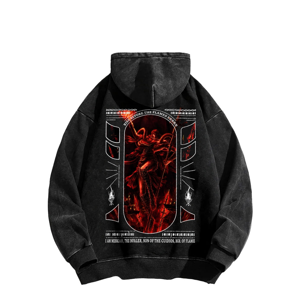 Elden Ring Unisex Washed Hoodie 2604019828
