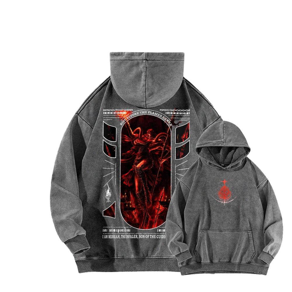 Elden Ring Unisex Washed Hoodie 2604019828