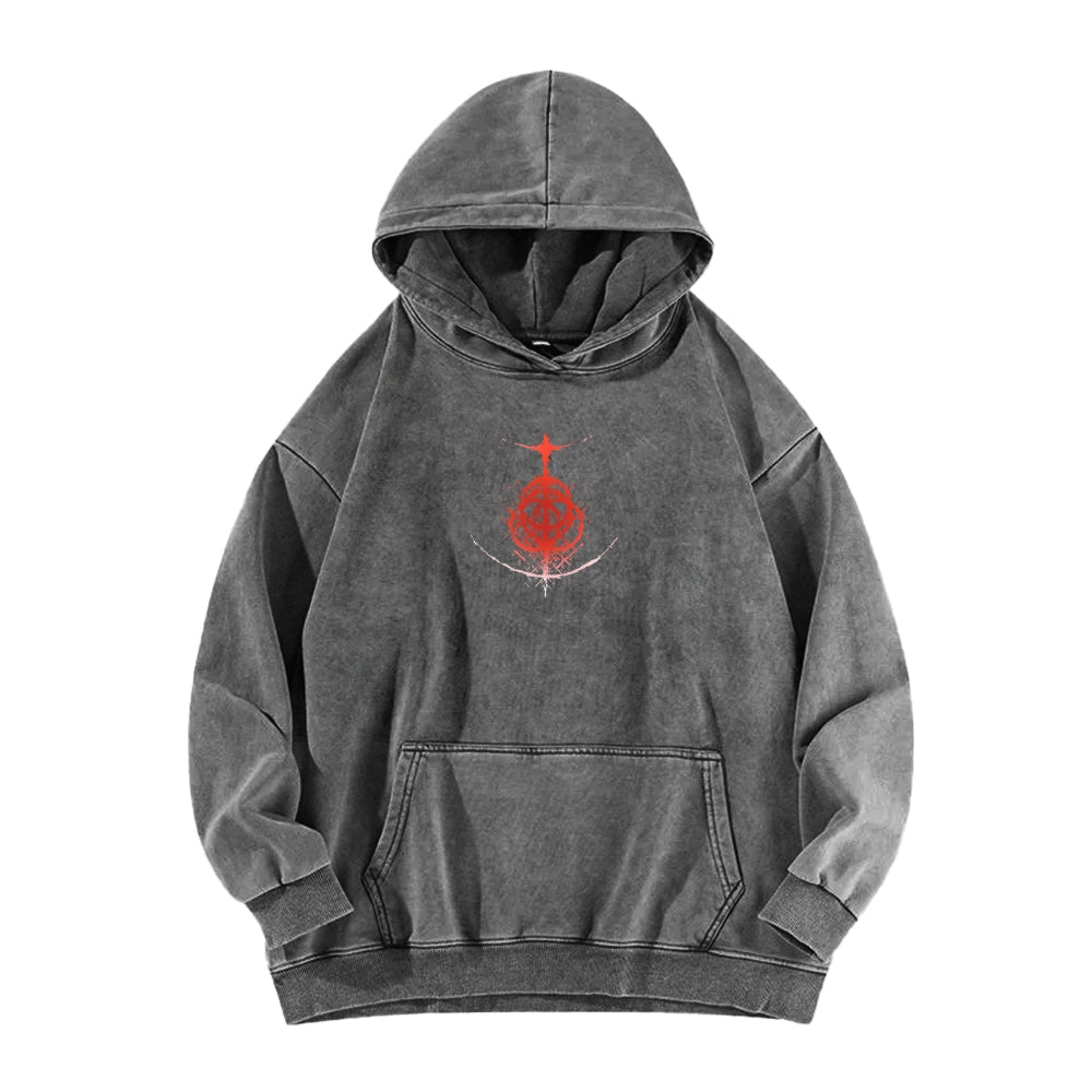 Elden Ring Unisex Washed Hoodie 2604019828