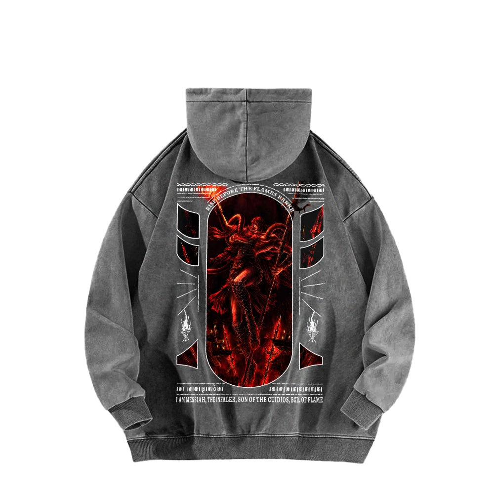 Elden Ring Unisex Washed Hoodie 2604019828