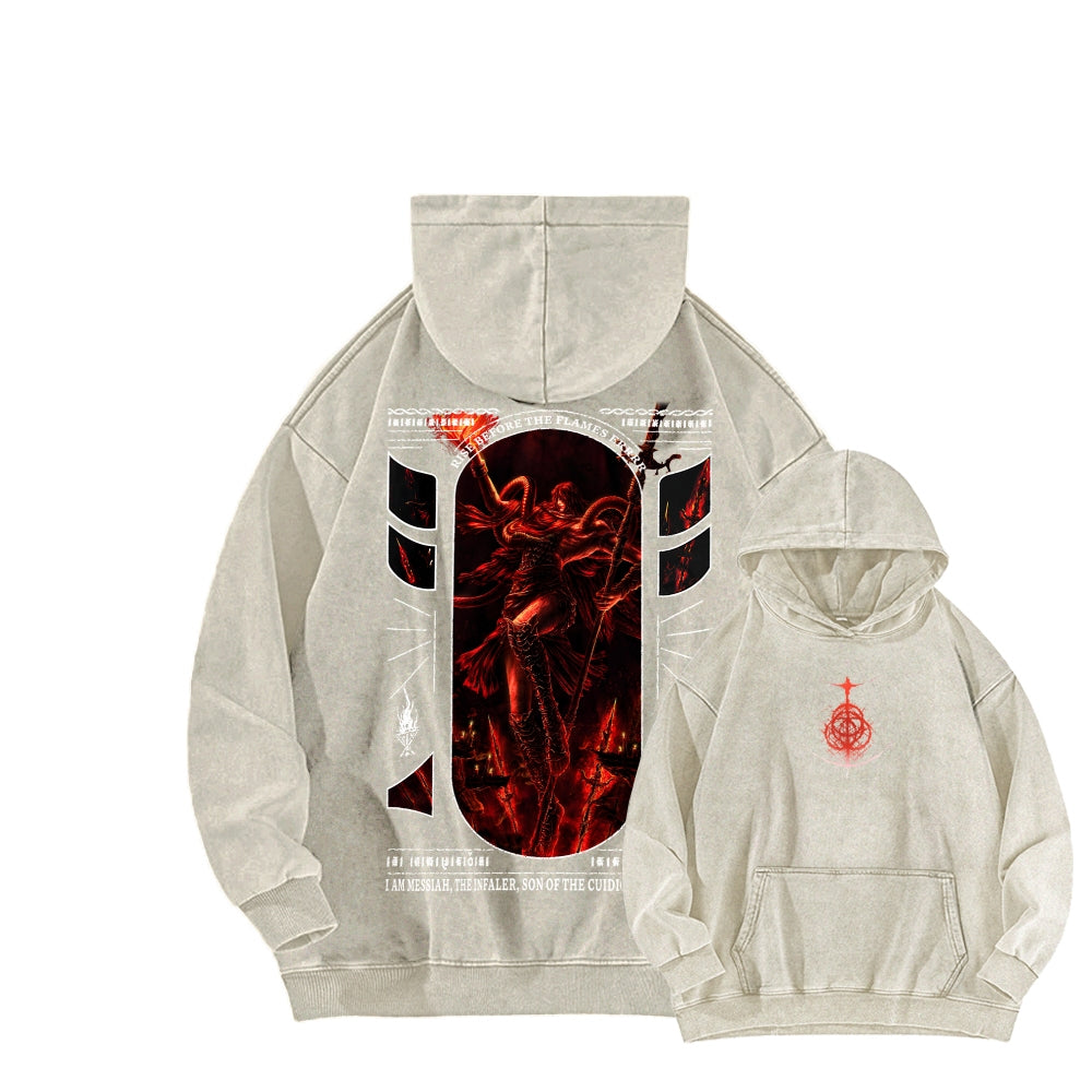Elden Ring Unisex Washed Hoodie 2604019828