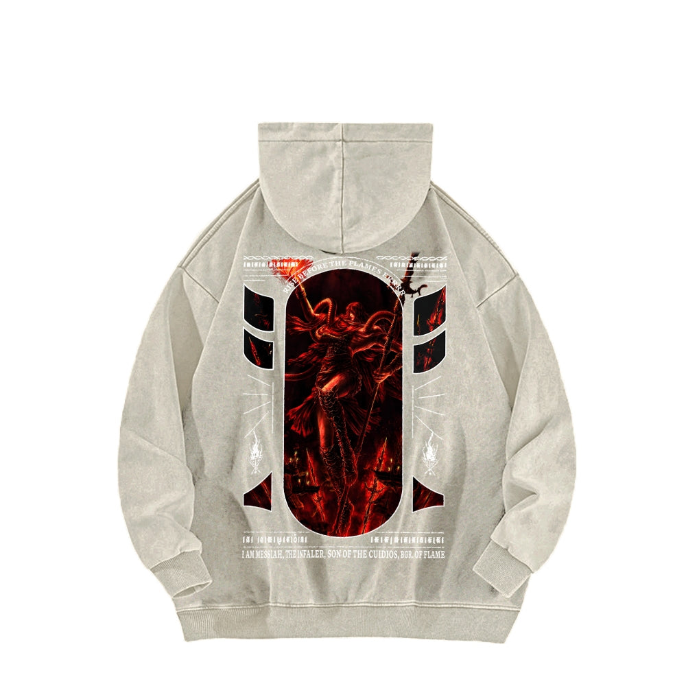 Elden Ring Unisex Washed Hoodie 2604019828