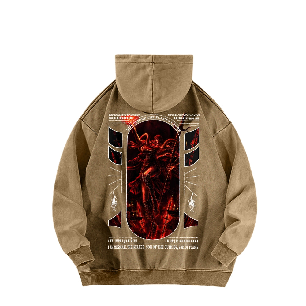 Elden Ring Unisex Washed Hoodie 2604019828