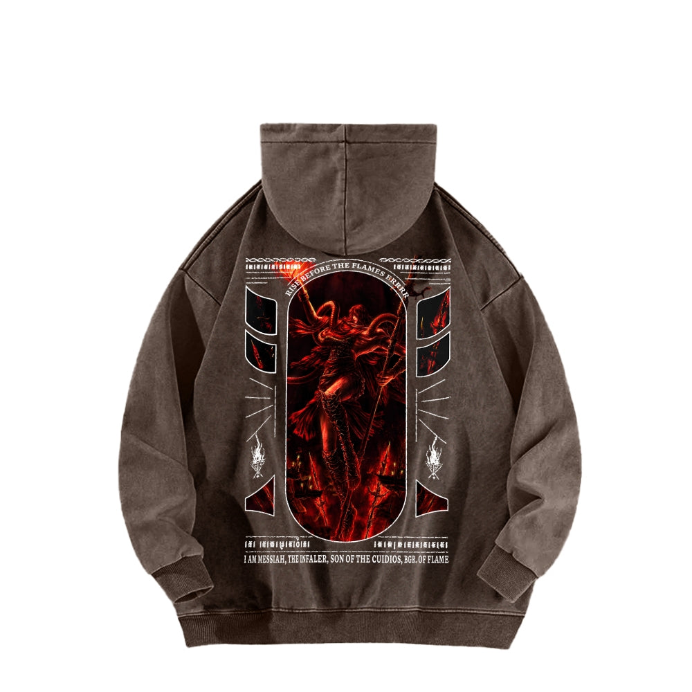 Elden Ring Unisex Washed Hoodie 2604019828