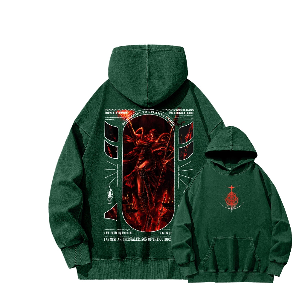 Elden Ring Unisex Washed Hoodie 2604019828