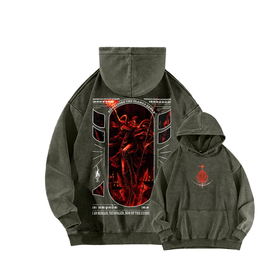 Elden Ring Unisex Washed Hoodie 2604019828