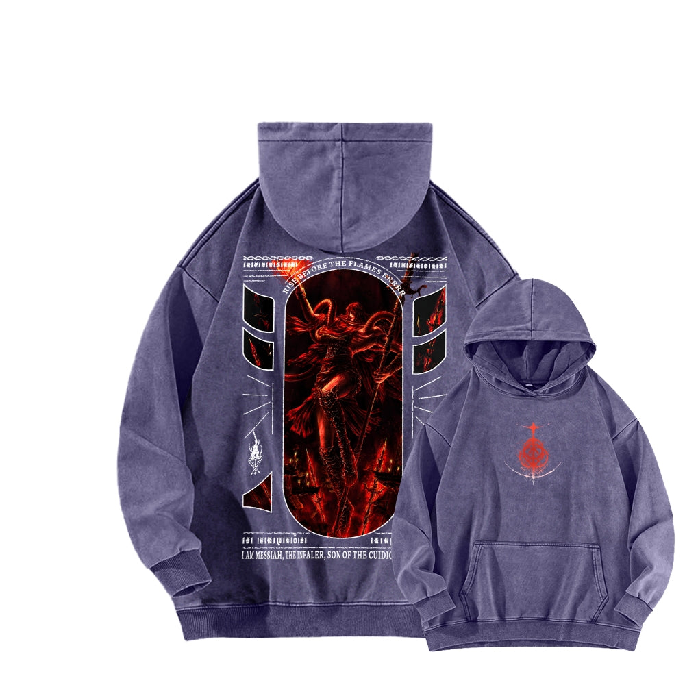 Elden Ring Unisex Washed Hoodie 2604019828
