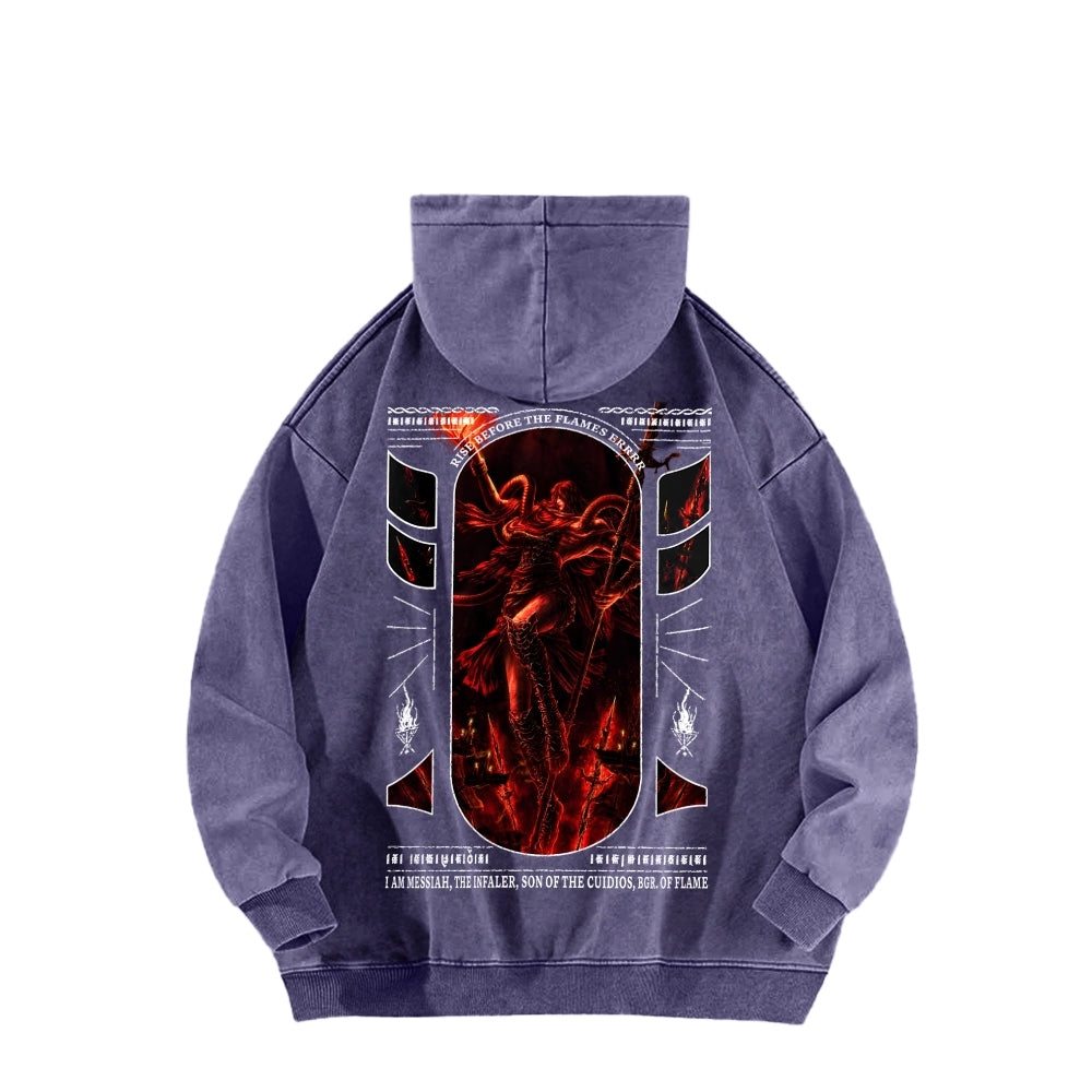 Elden Ring Unisex Washed Hoodie 2604019828