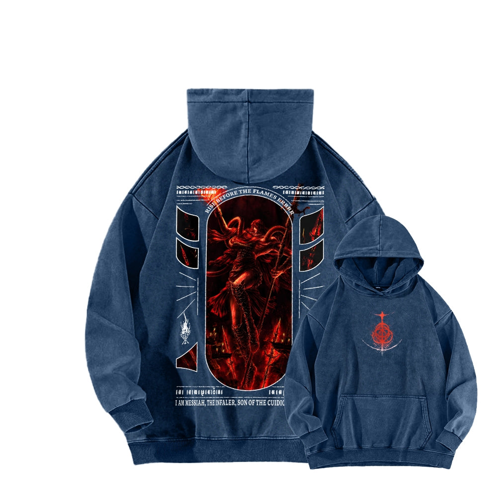 Elden Ring Unisex Washed Hoodie 2604019828