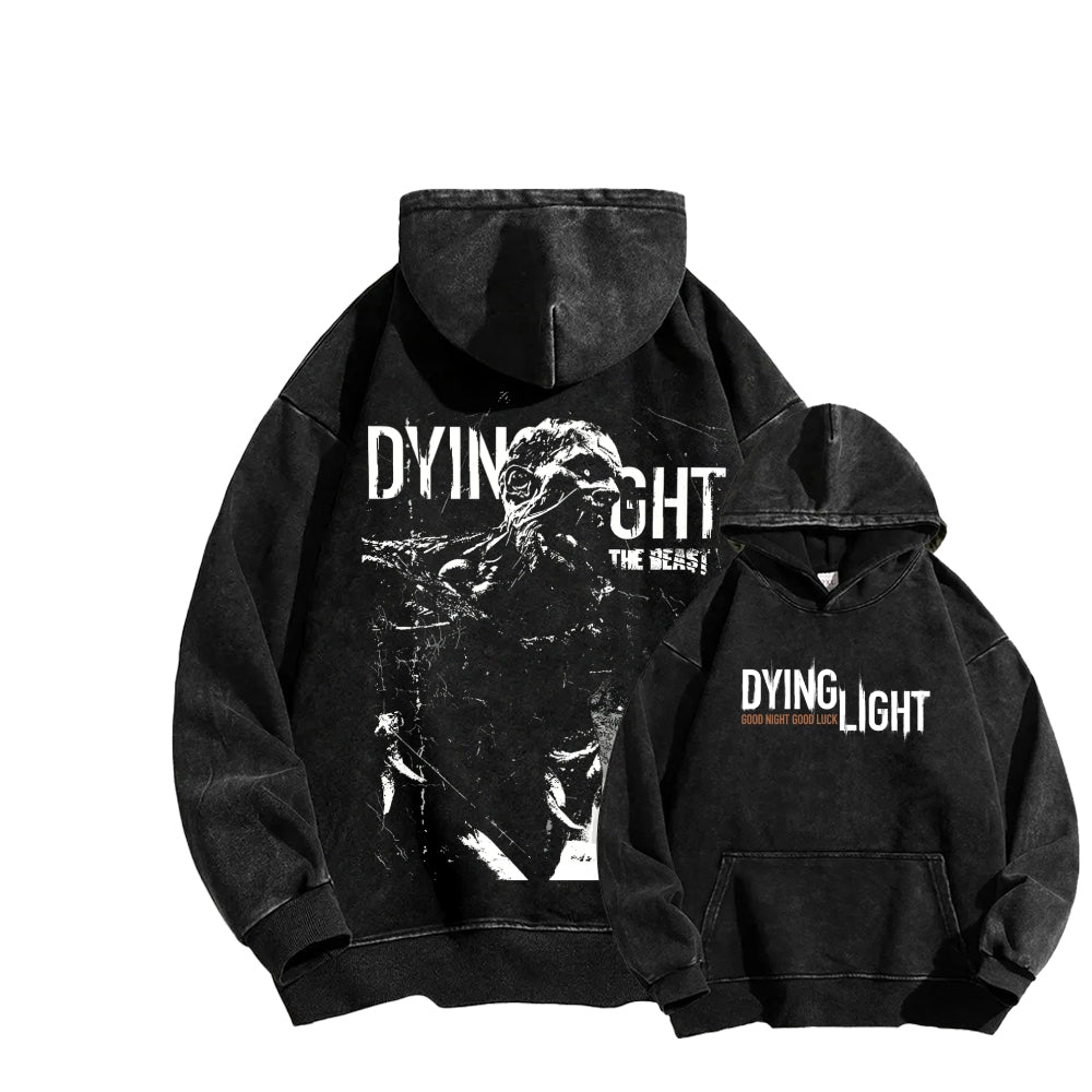 Dying Light Unisex Washed Hoodie 2604020691