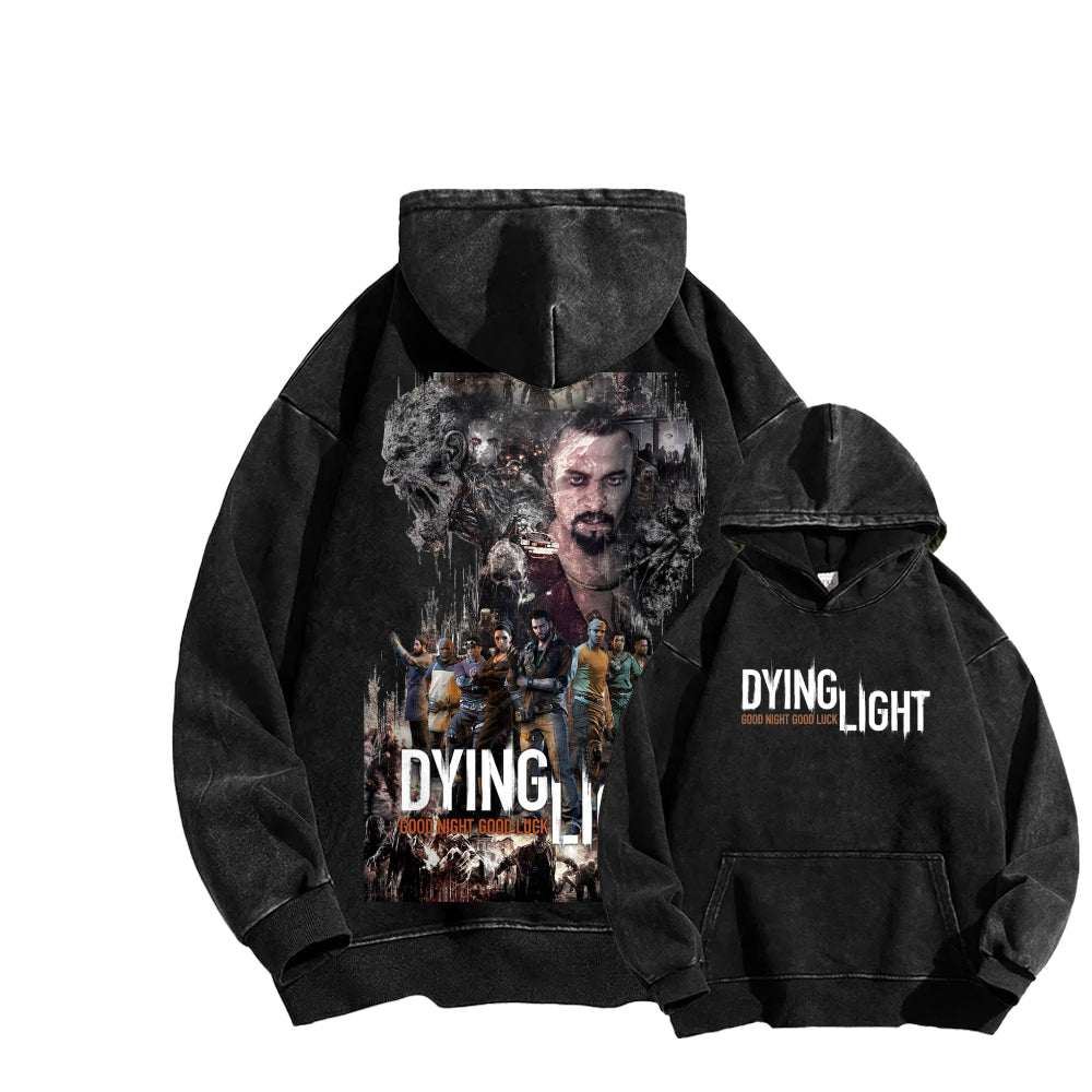 Dying Light Unisex Washed Hoodie 2605000930