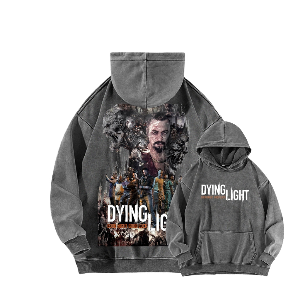 Dying Light Unisex Washed Hoodie 2605000930
