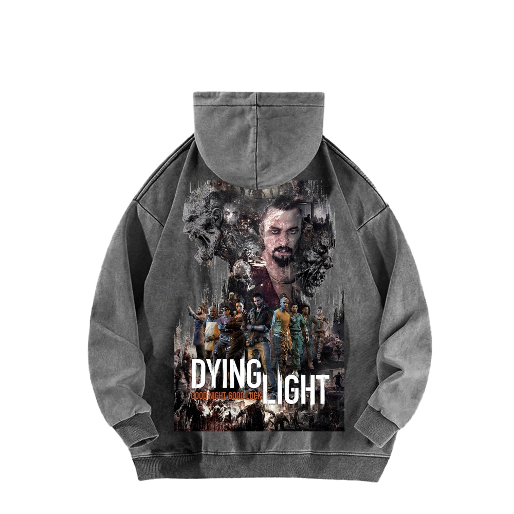 Dying Light Unisex Washed Hoodie 2605000930