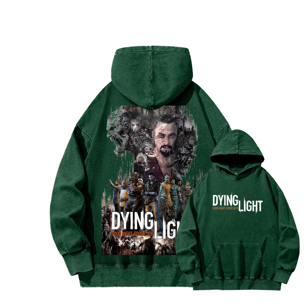 Dying Light Unisex Washed Hoodie 2605000930