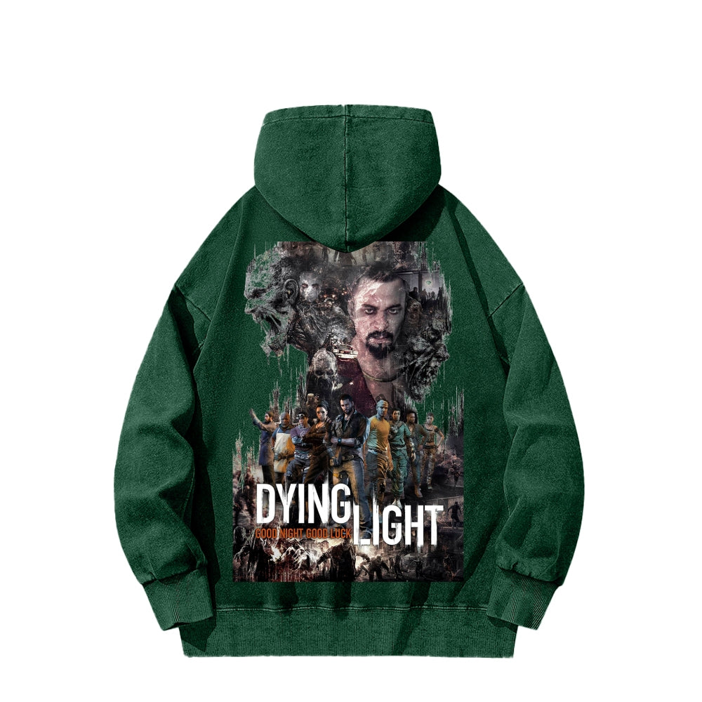 Dying Light Unisex Washed Hoodie 2605000930