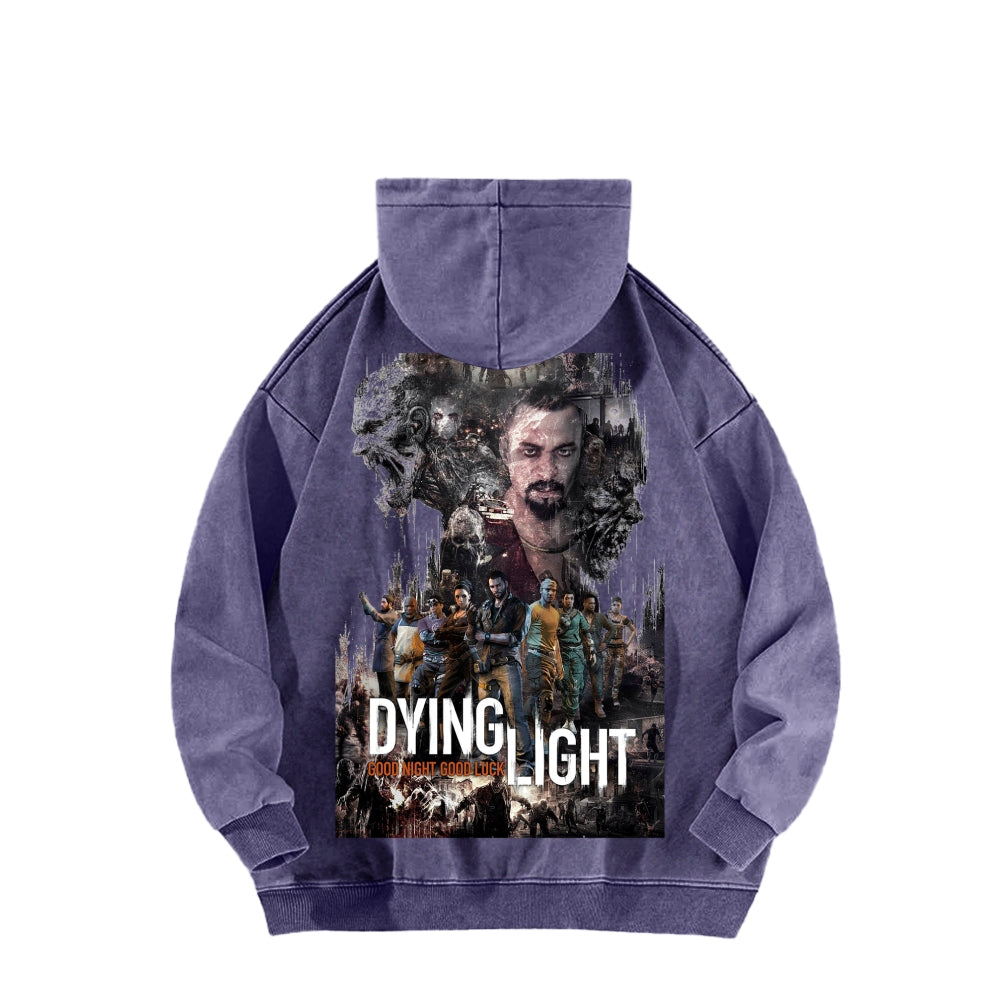 Dying Light Unisex Washed Hoodie 2605000930