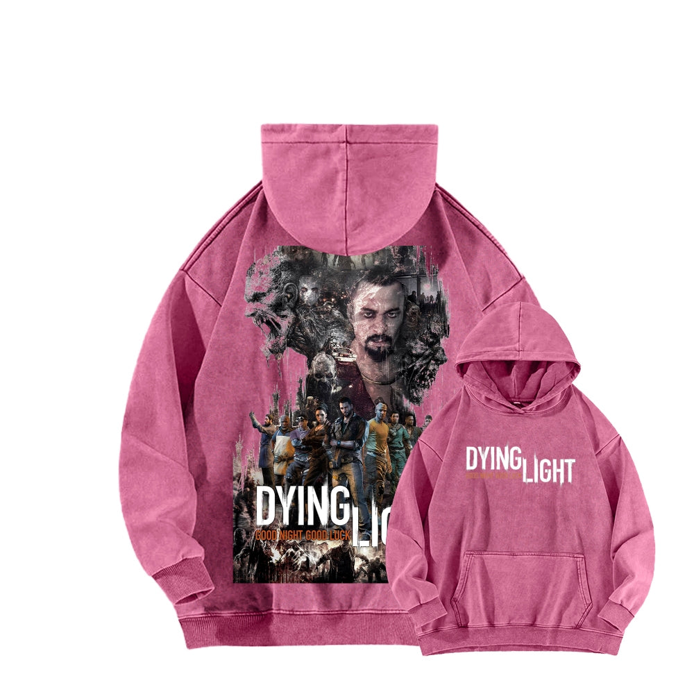 Dying Light Unisex Washed Hoodie 2605000930