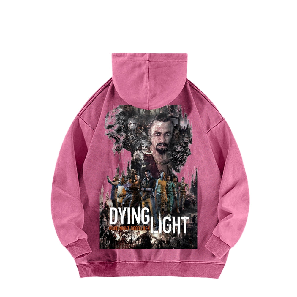 Dying Light Unisex Washed Hoodie 2605000930