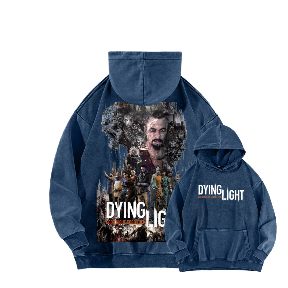 Dying Light Unisex Washed Hoodie 2605000930
