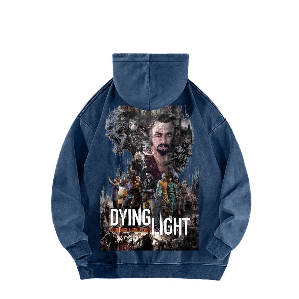 Dying Light Unisex Washed Hoodie 2605000930