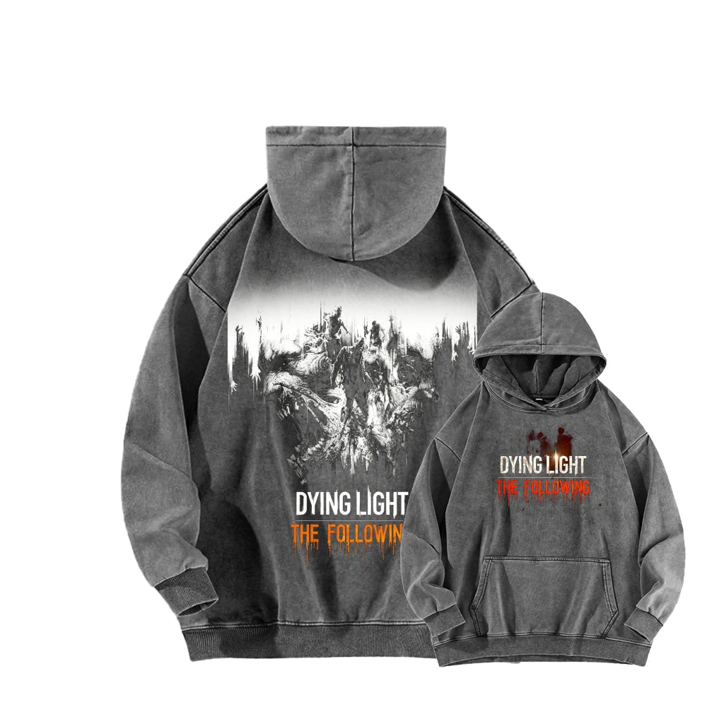 Dying Light Unisex Washed Hoodie 2605000987