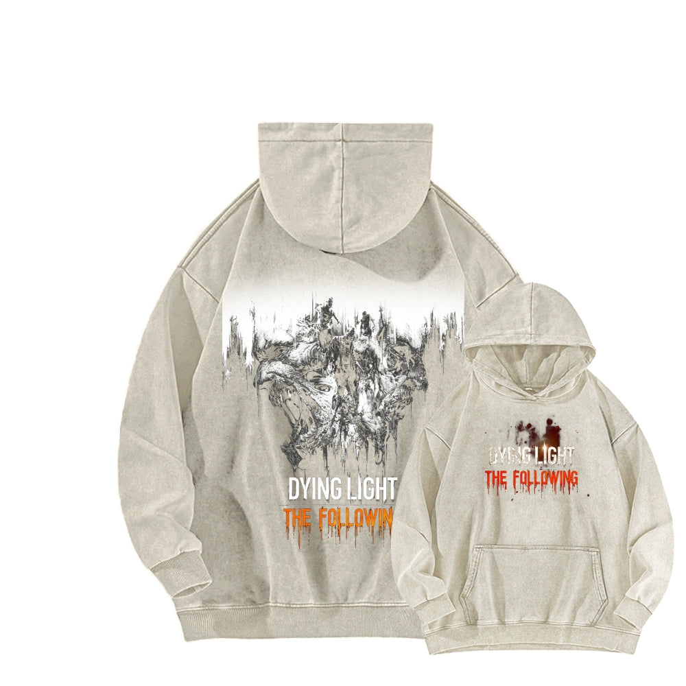Dying Light Unisex Washed Hoodie 2605000987