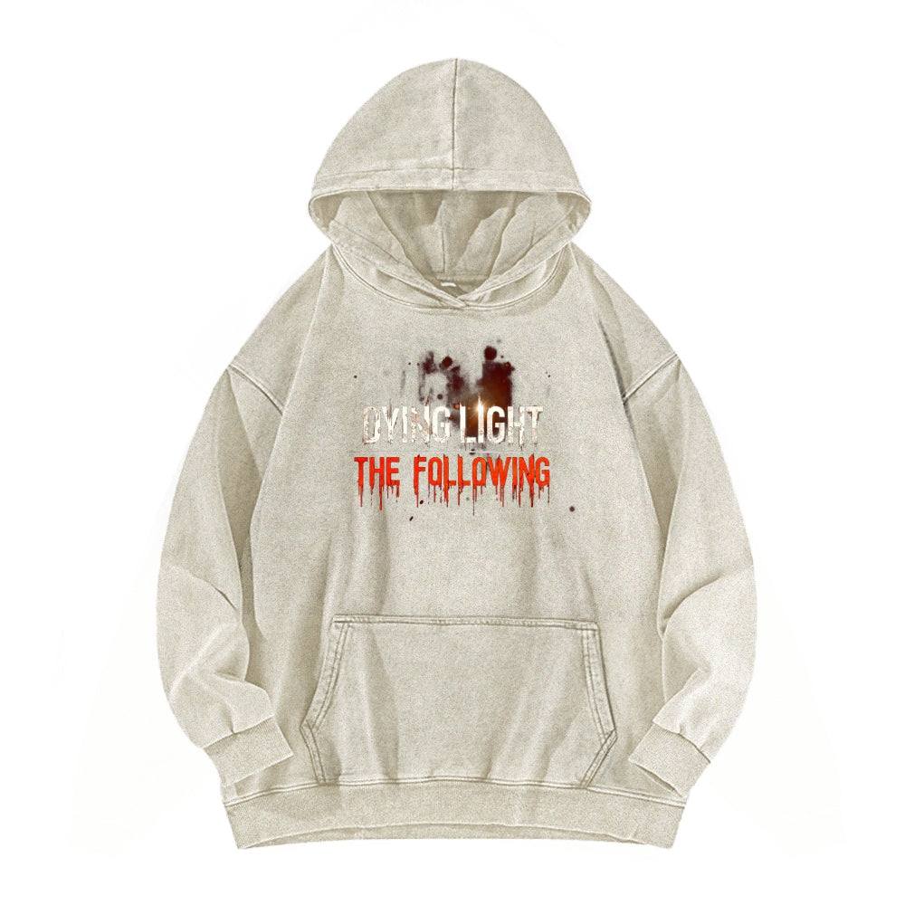 Dying Light Unisex Washed Hoodie 2605000987