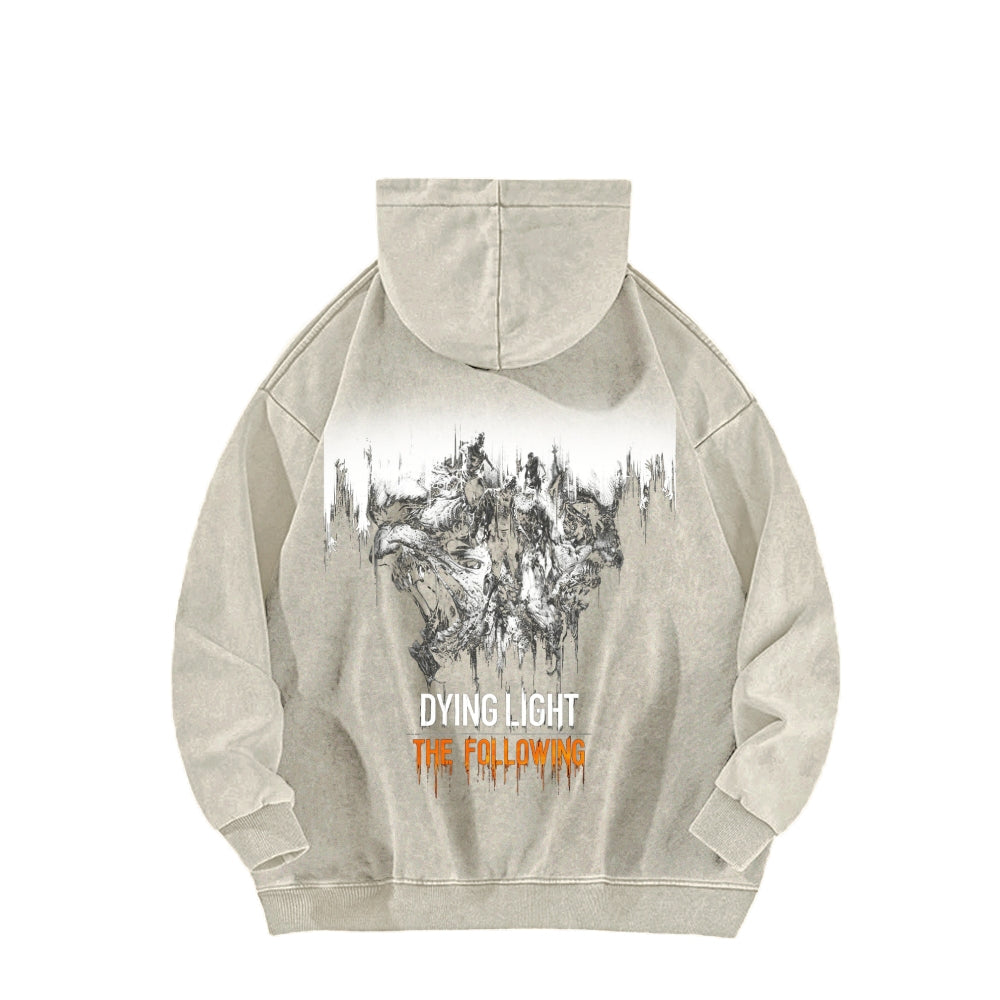 Dying Light Unisex Washed Hoodie 2605000987