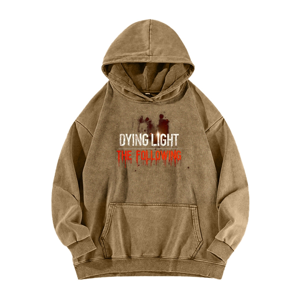 Dying Light Unisex Washed Hoodie 2605000987