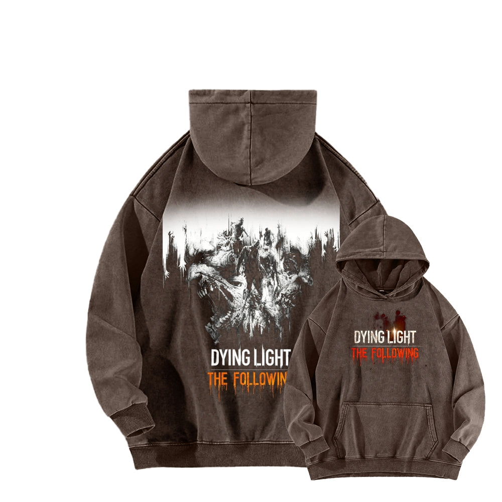 Dying Light Unisex Washed Hoodie 2605000987