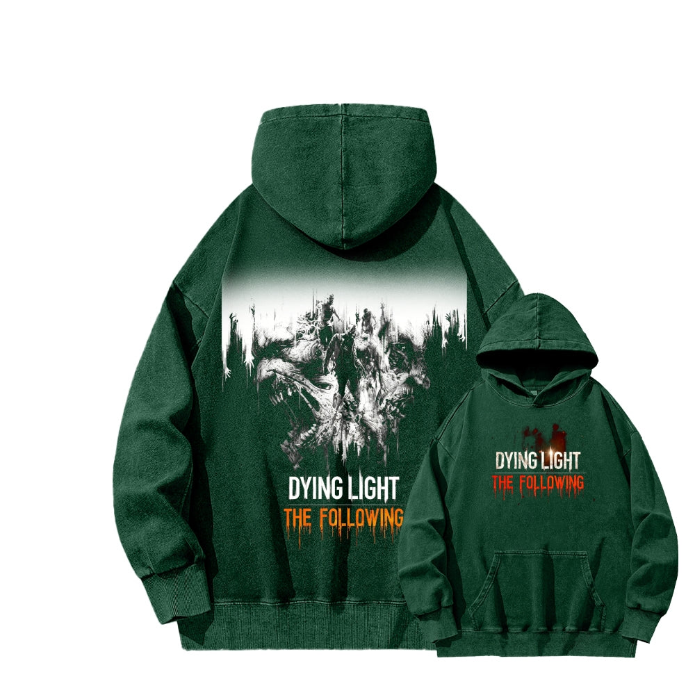 Dying Light Unisex Washed Hoodie 2605000987