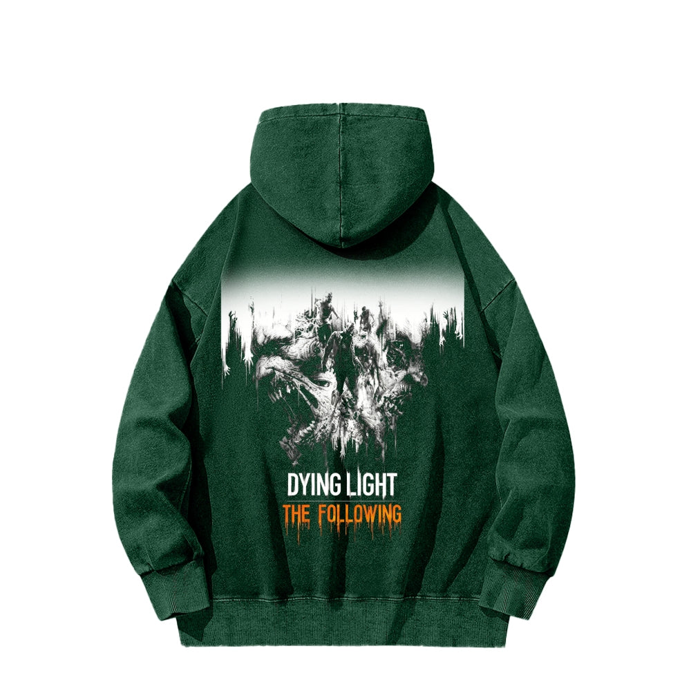 Dying Light Unisex Washed Hoodie 2605000987
