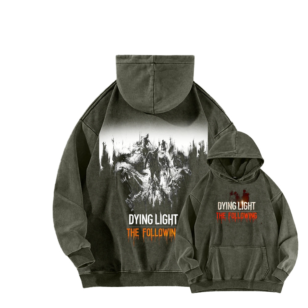 Dying Light Unisex Washed Hoodie 2605000987