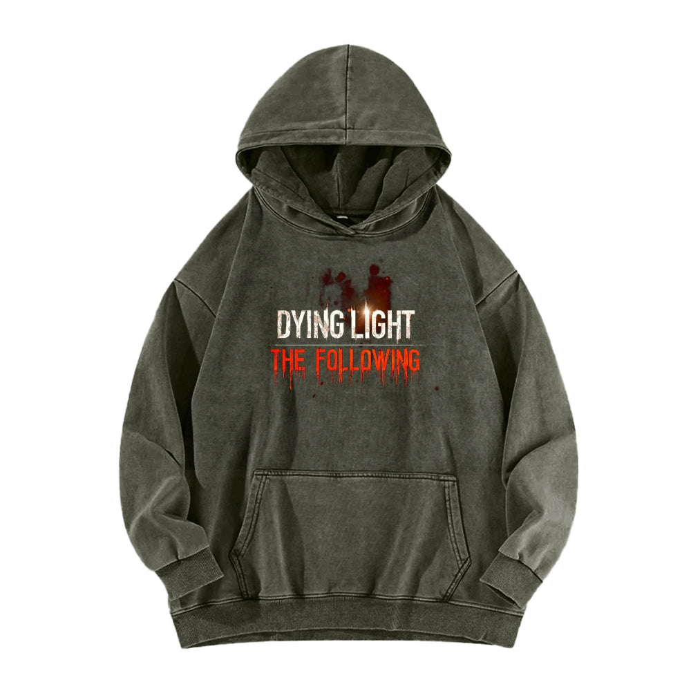Dying Light Unisex Washed Hoodie 2605000987