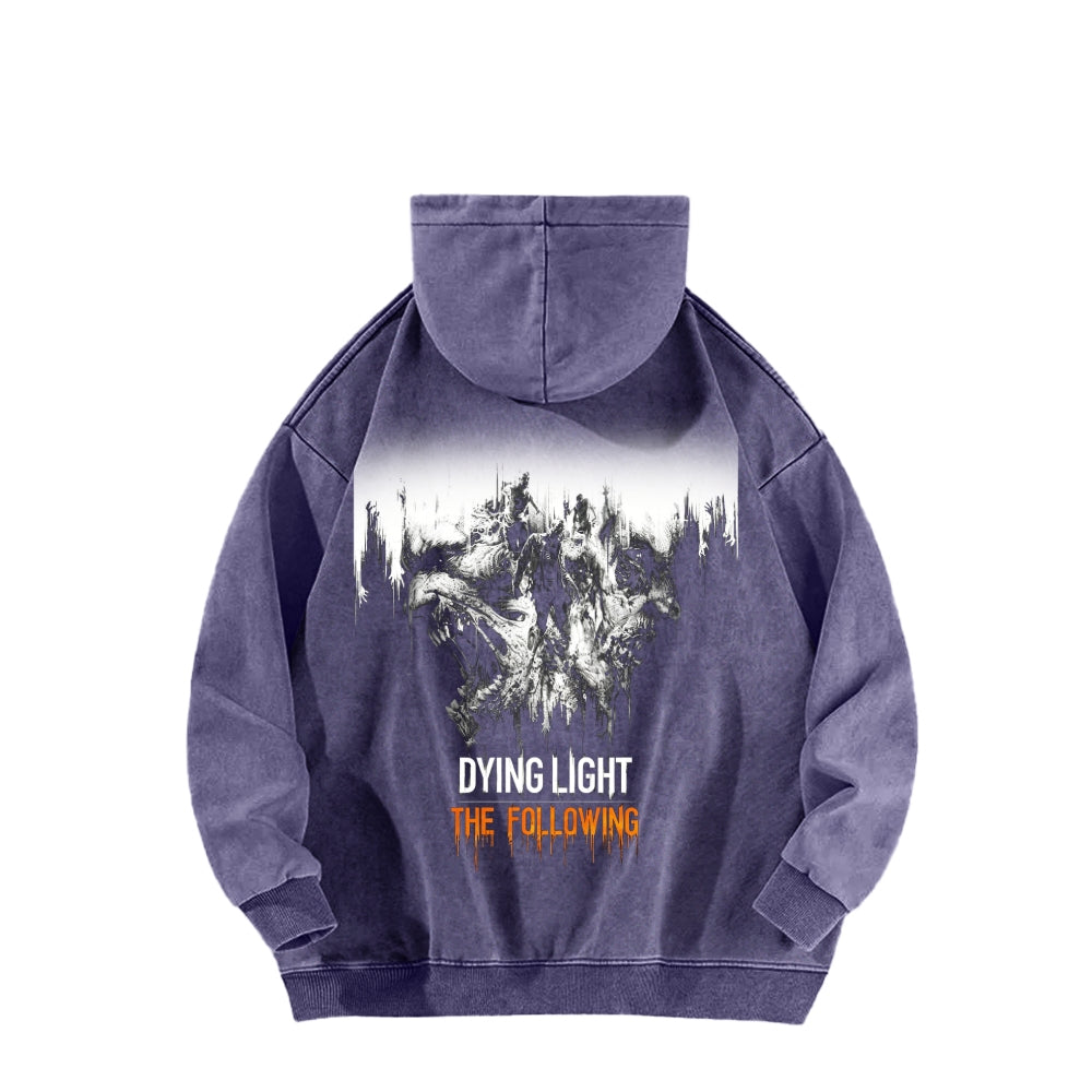 Dying Light Unisex Washed Hoodie 2605000987