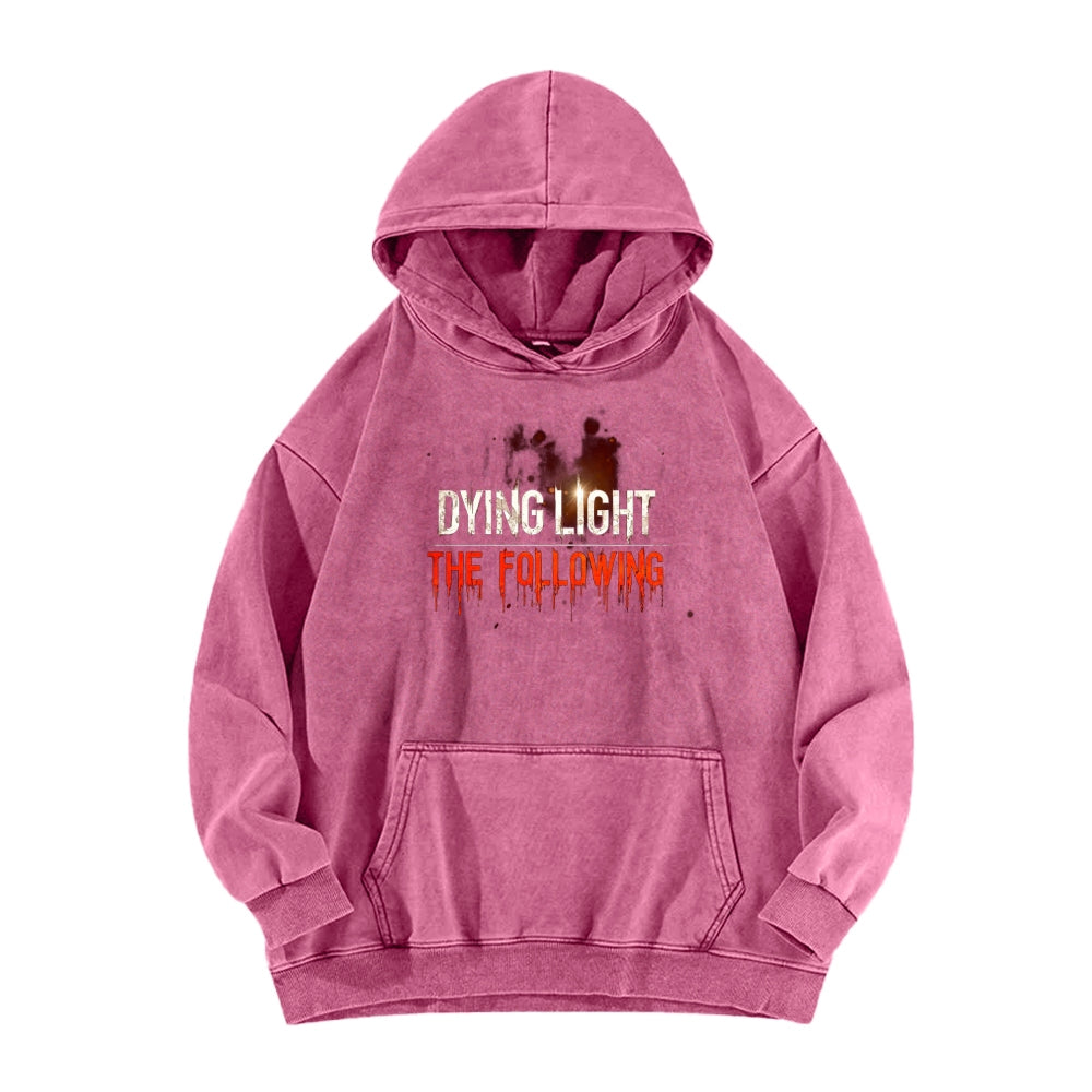 Dying Light Unisex Washed Hoodie 2605000987