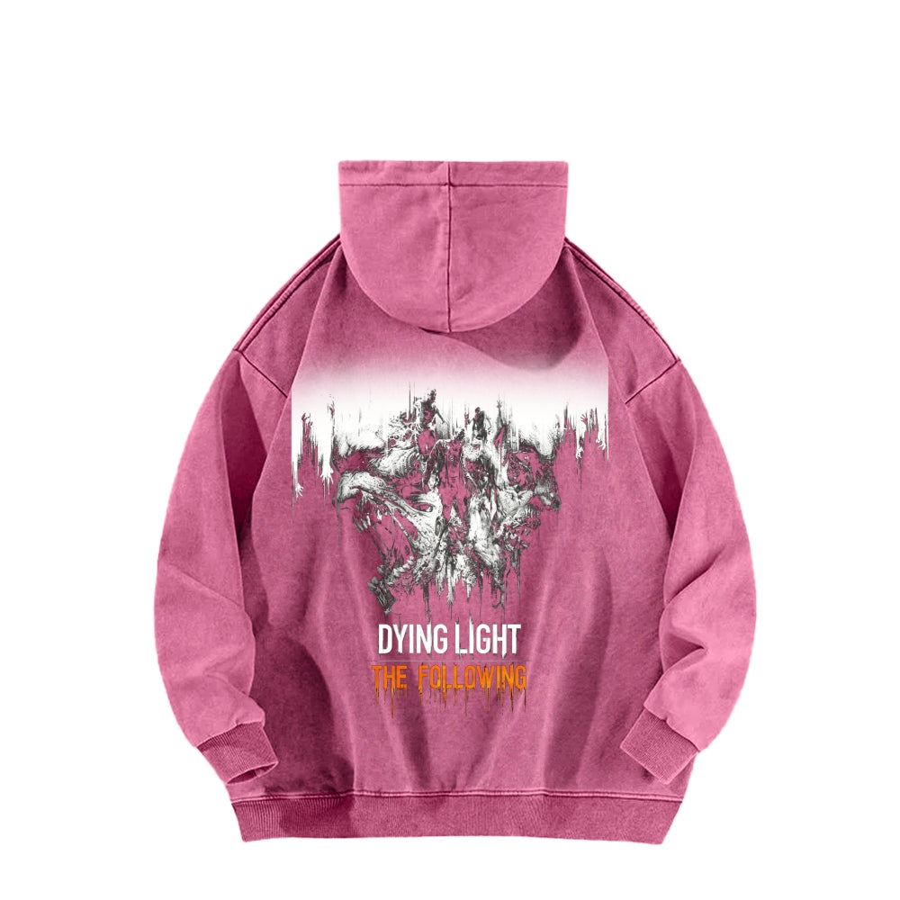 Dying Light Unisex Washed Hoodie 2605000987