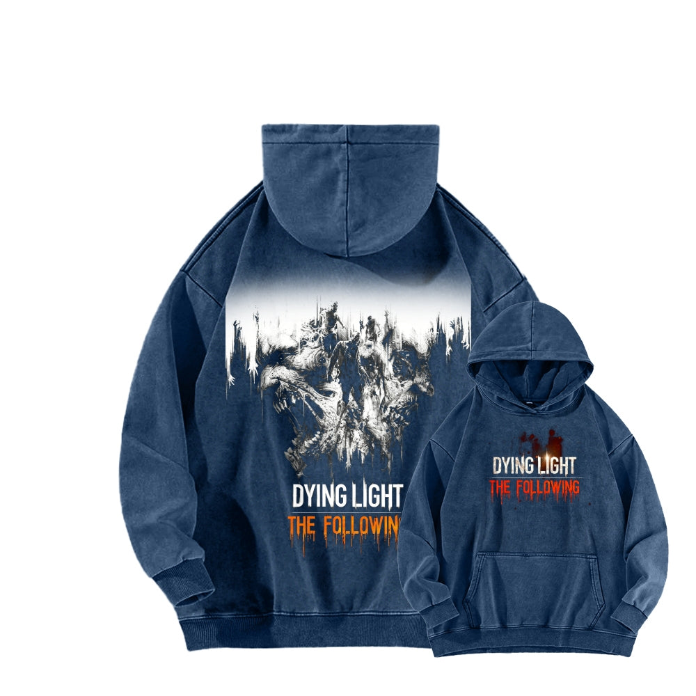 Dying Light Unisex Washed Hoodie 2605000987