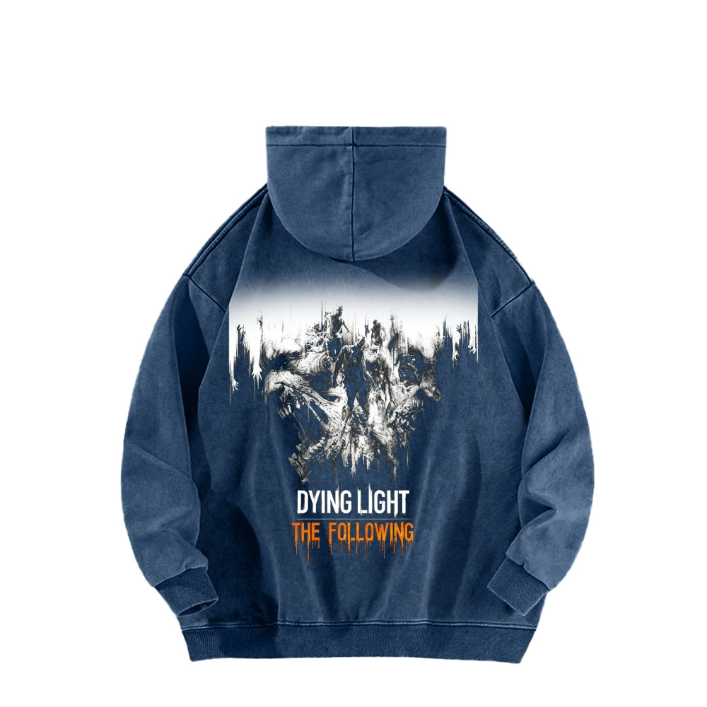 Dying Light Unisex Washed Hoodie 2605000987