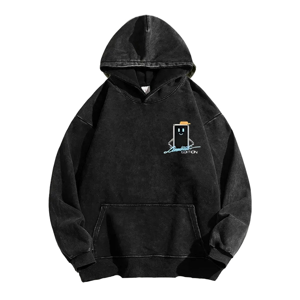Pragmata Unisex Washed Hoodie 2605001738