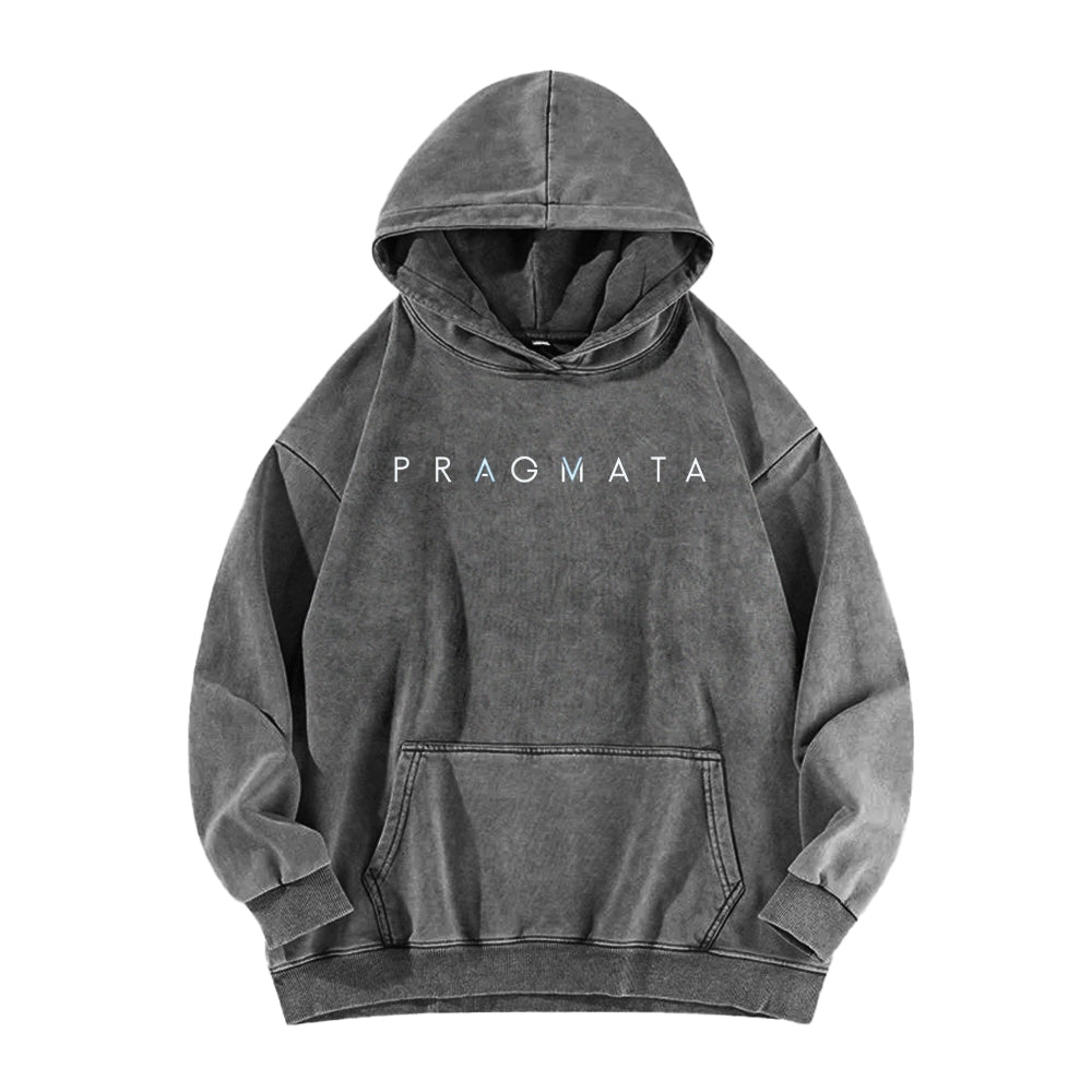 Pragmata Unisex Washed Hoodie 2605001761