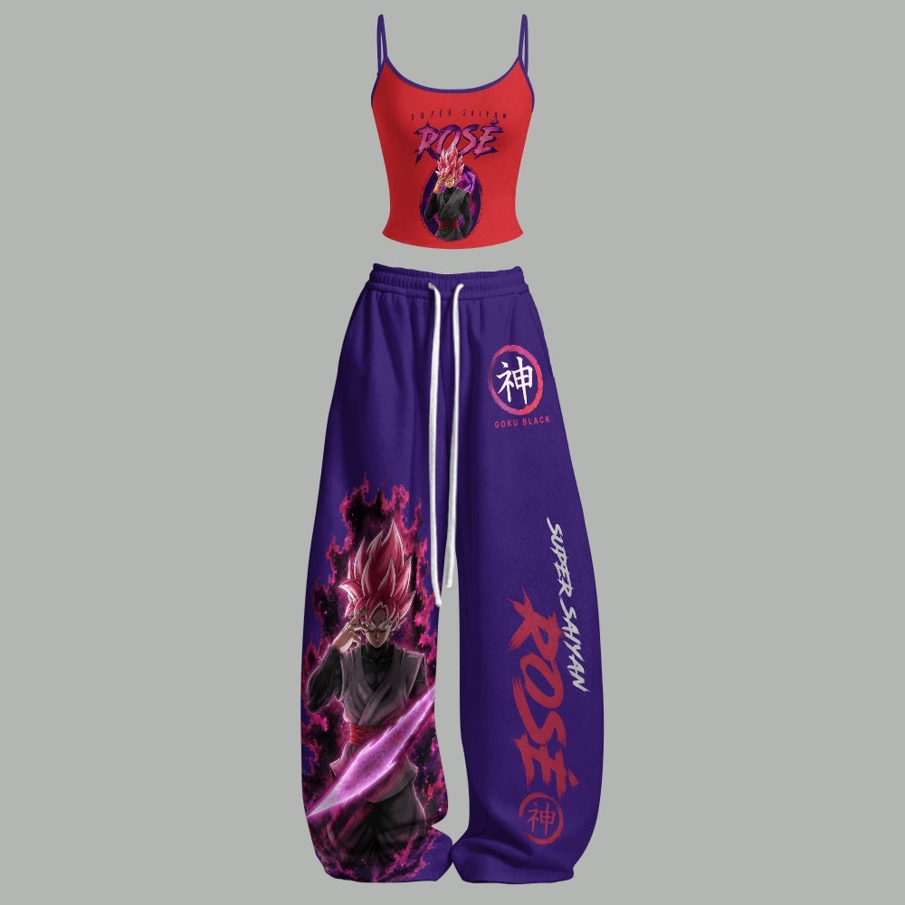DRAGON BALL Top & Elasticated Trousers Two-Piece Set