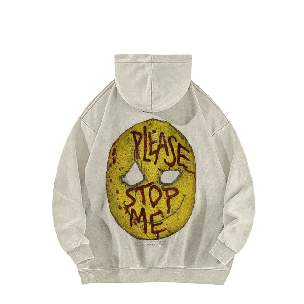 Manhunt Unisex Washed Hoodie 2605005018