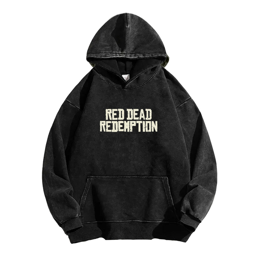 Red Dead Redemption Unisex Washed Hoodie 2605006944