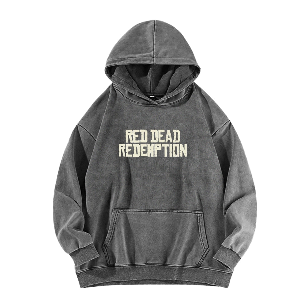Red Dead Redemption Unisex Washed Hoodie 2605006944