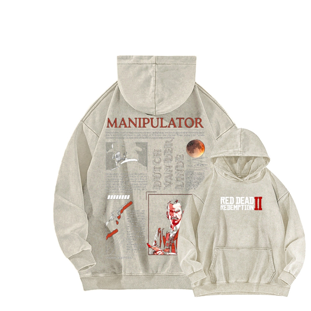 Red Dead Redemption Unisex Washed Hoodie 2605006973
