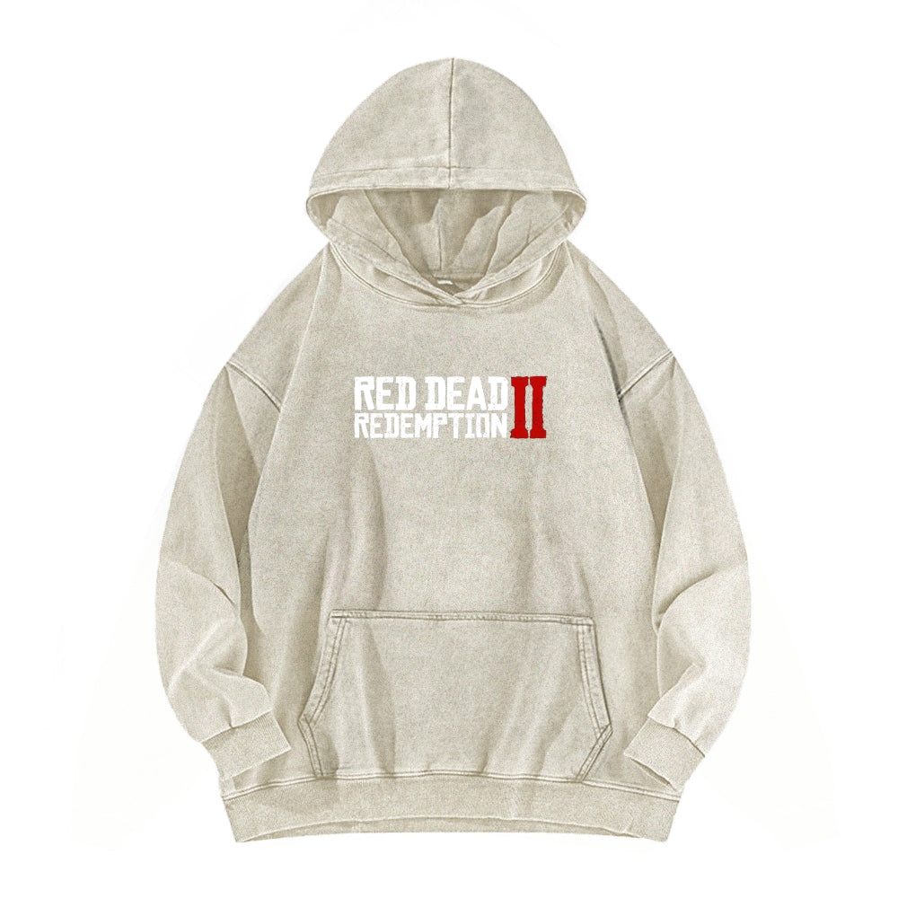 Red Dead Redemption Unisex Washed Hoodie 2605006973