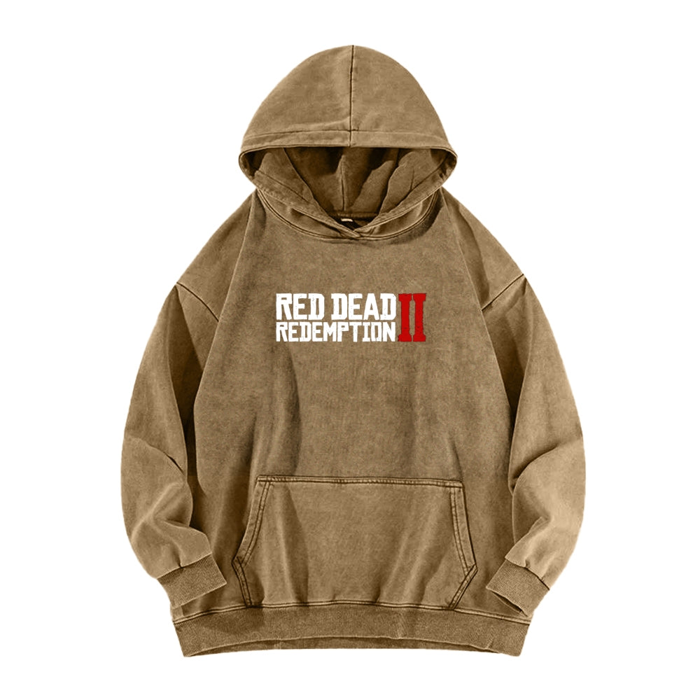 Red Dead Redemption Unisex Washed Hoodie 2605006973
