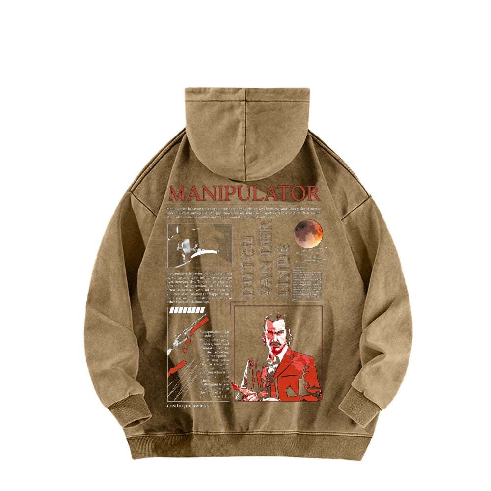 Red Dead Redemption Unisex Washed Hoodie 2605006973