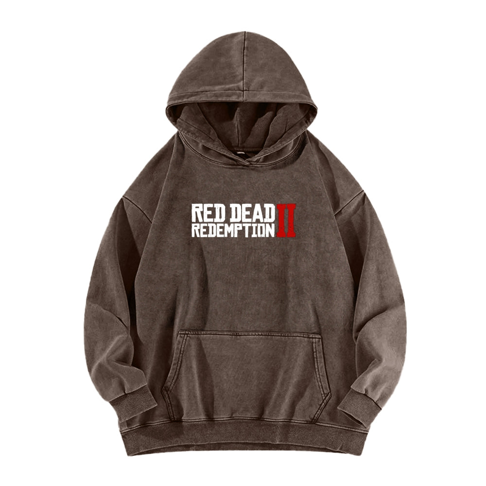 Red Dead Redemption Unisex Washed Hoodie 2605006973